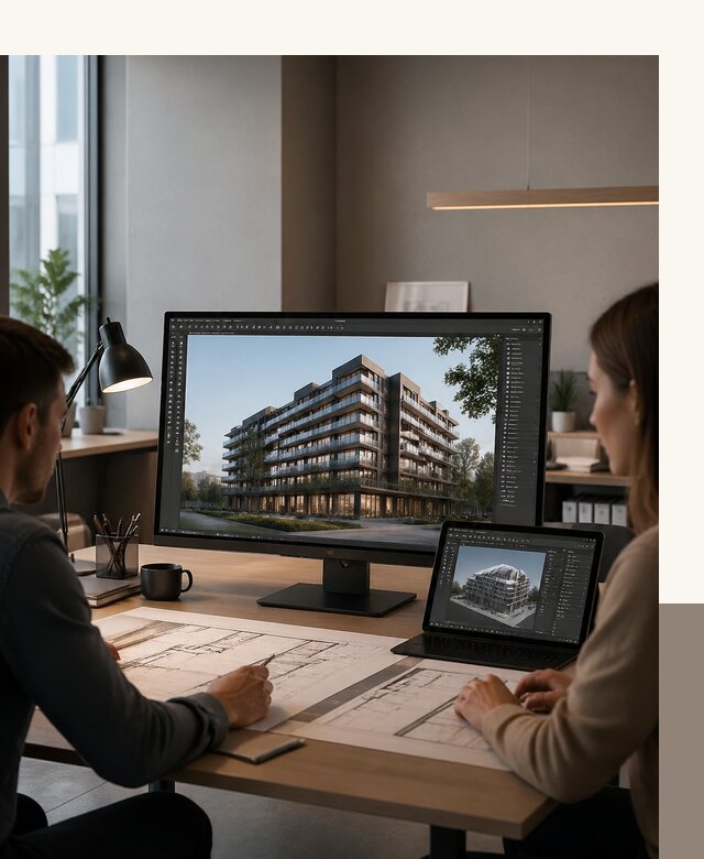 3D визуализация архитектуры и объектов строительства в Зеленокумске