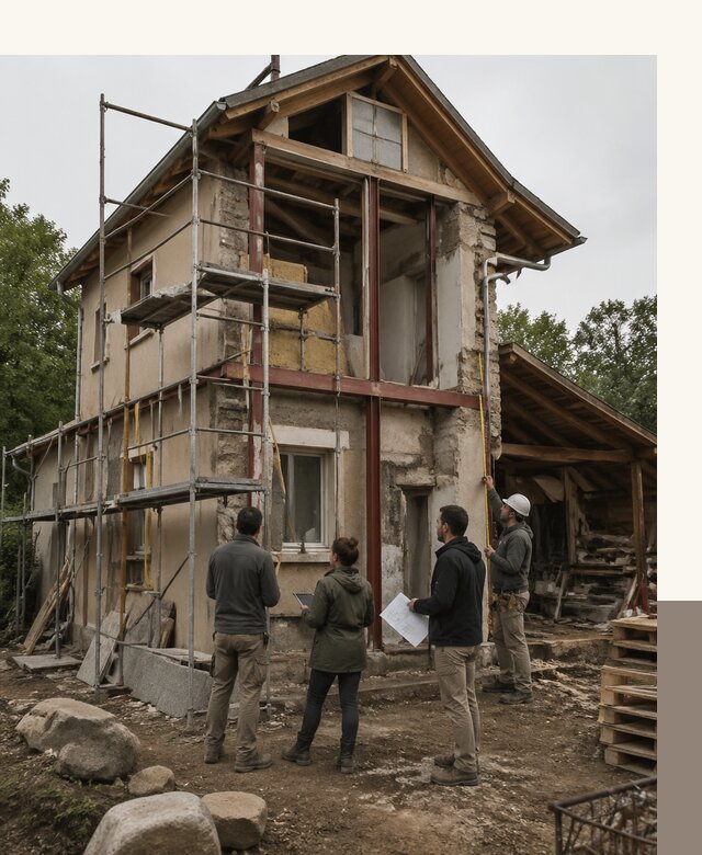 Реконструкция загородного дома под ключ в Зеленокумске от бюро
