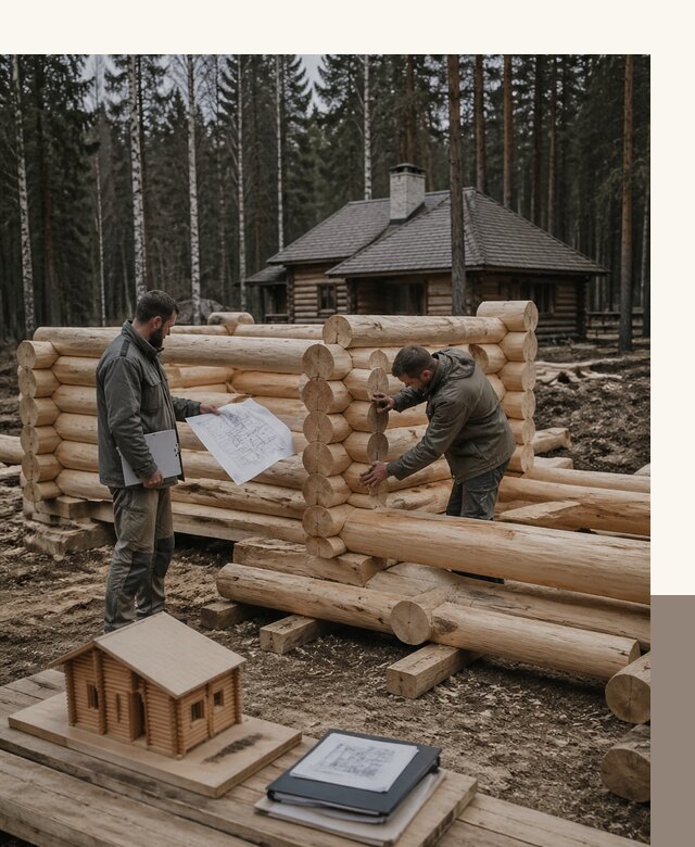 Проектирование и строительство домов из бревна в Зеленокумске